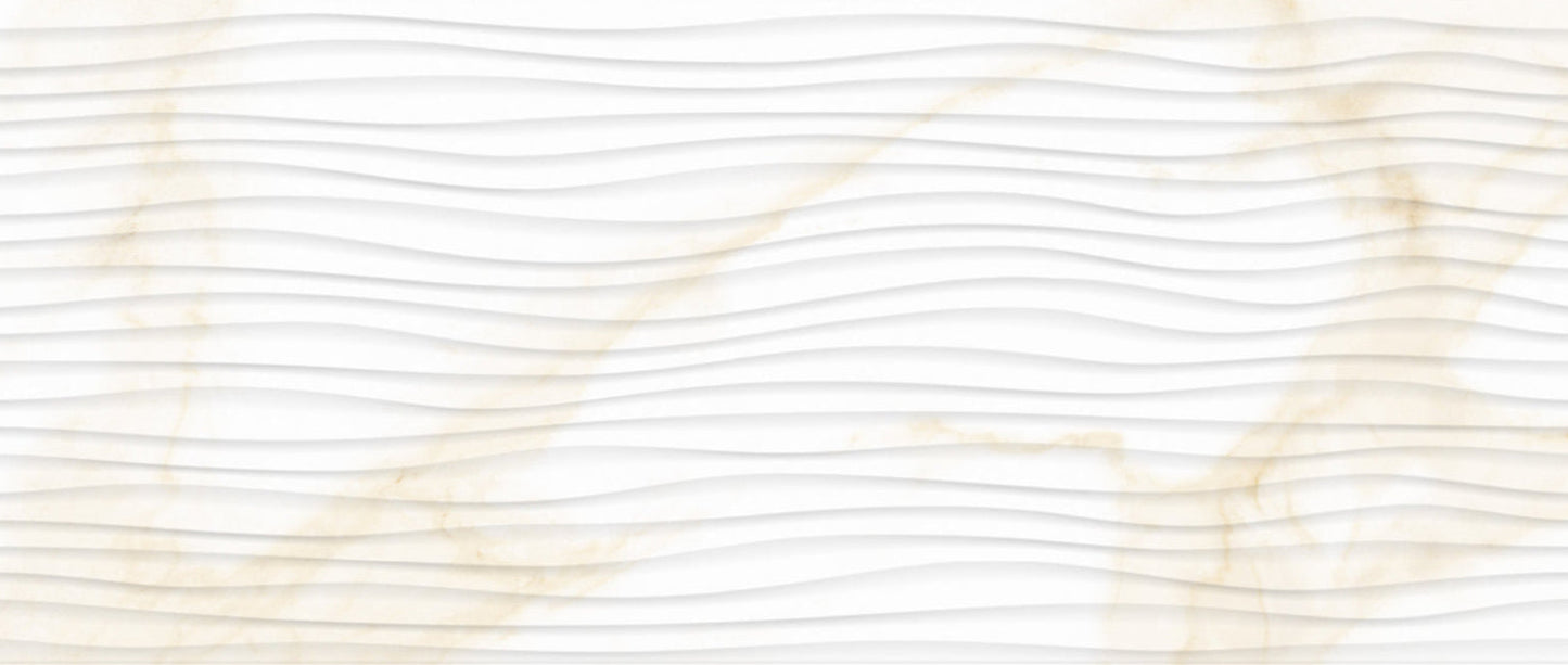 Calacatta Beige Strip Cladding